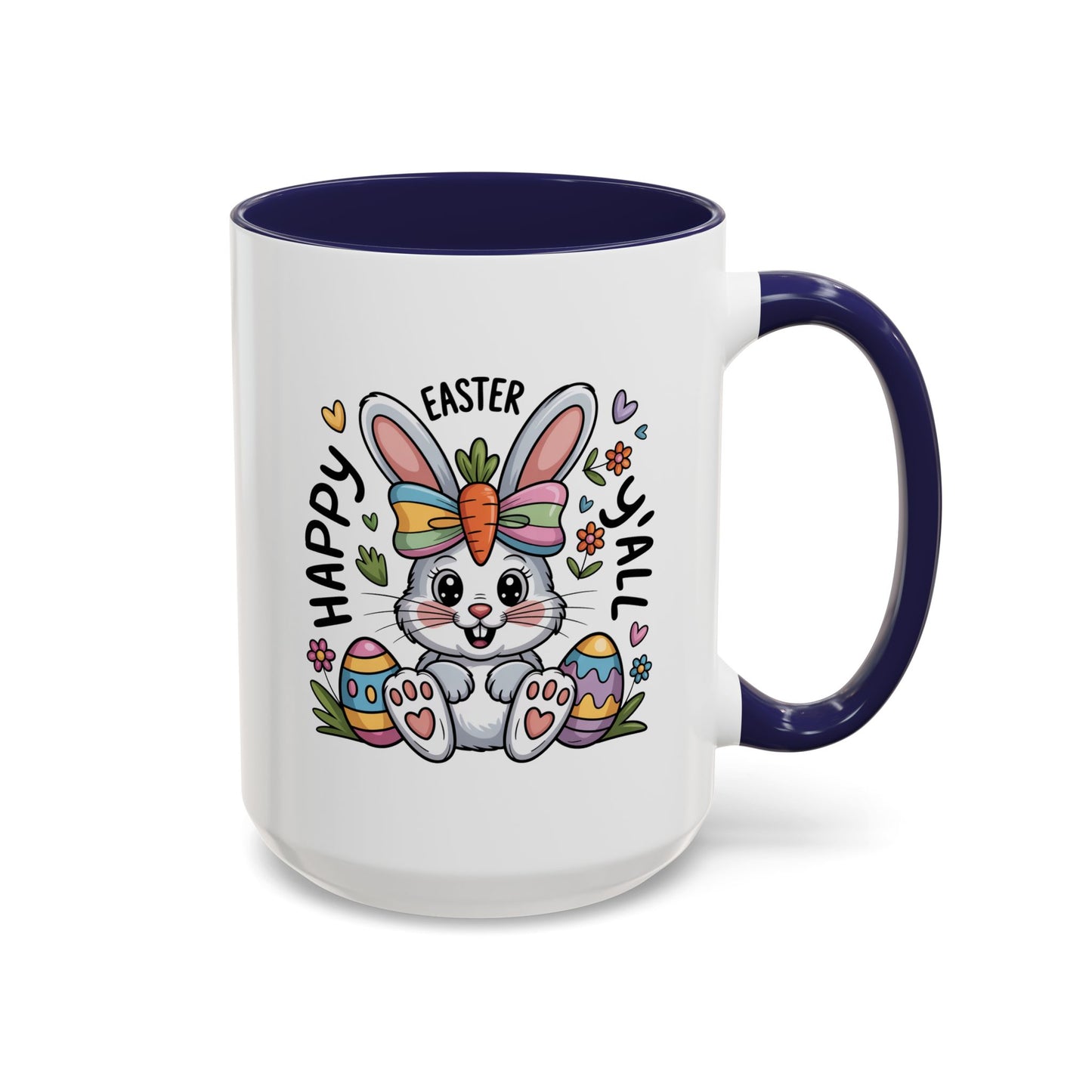 Easter Mug - Happy Easter Y'all Bunny