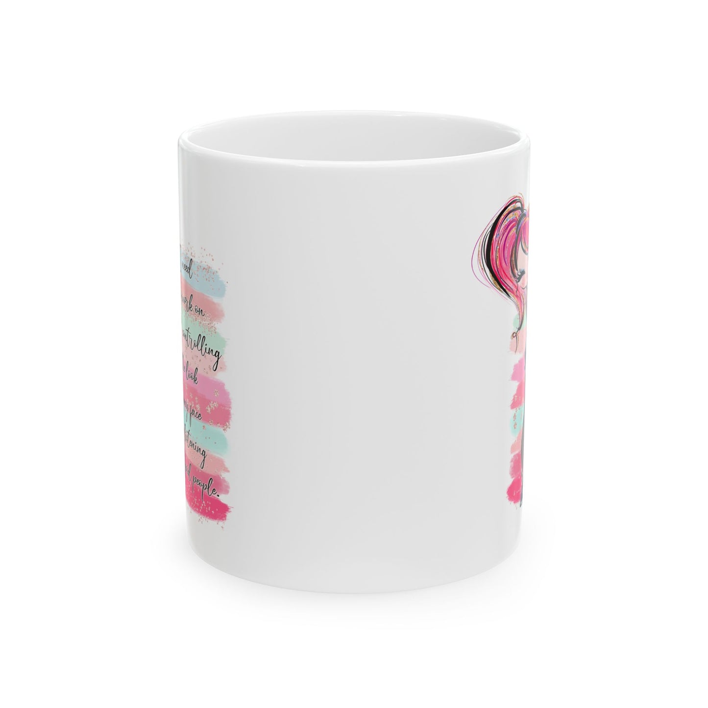 Humor Mug - I Need To Work On