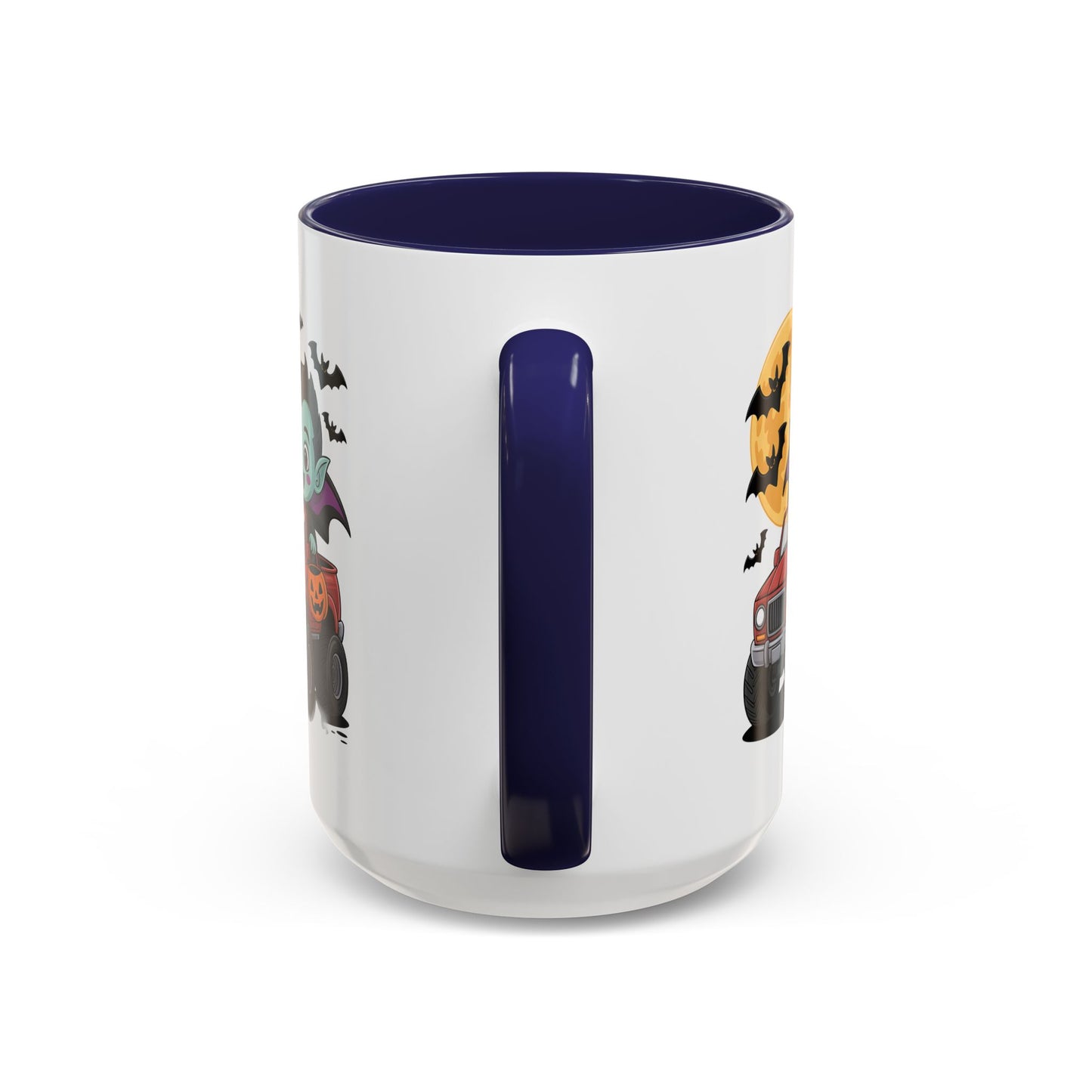 Halloween Mug - Driving Vampire