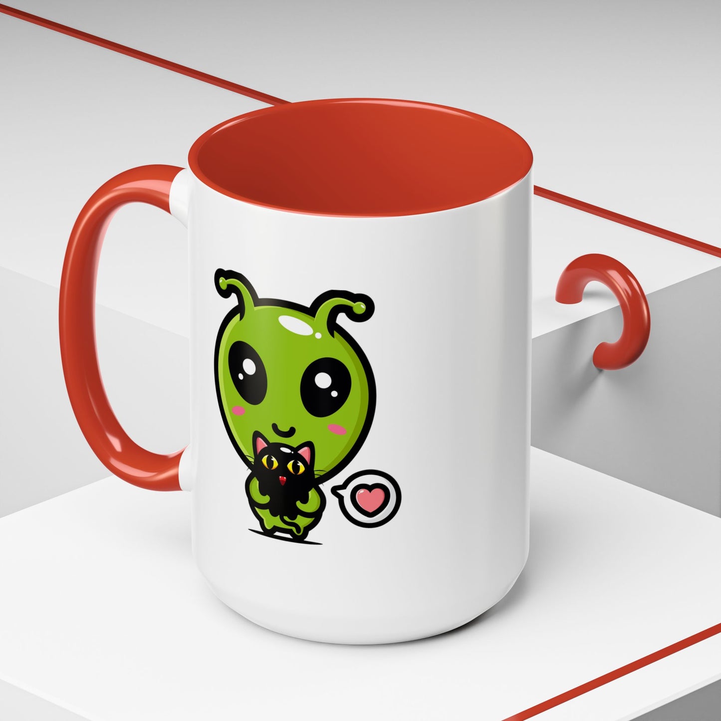 Alien Mug - Alien Hug Cat