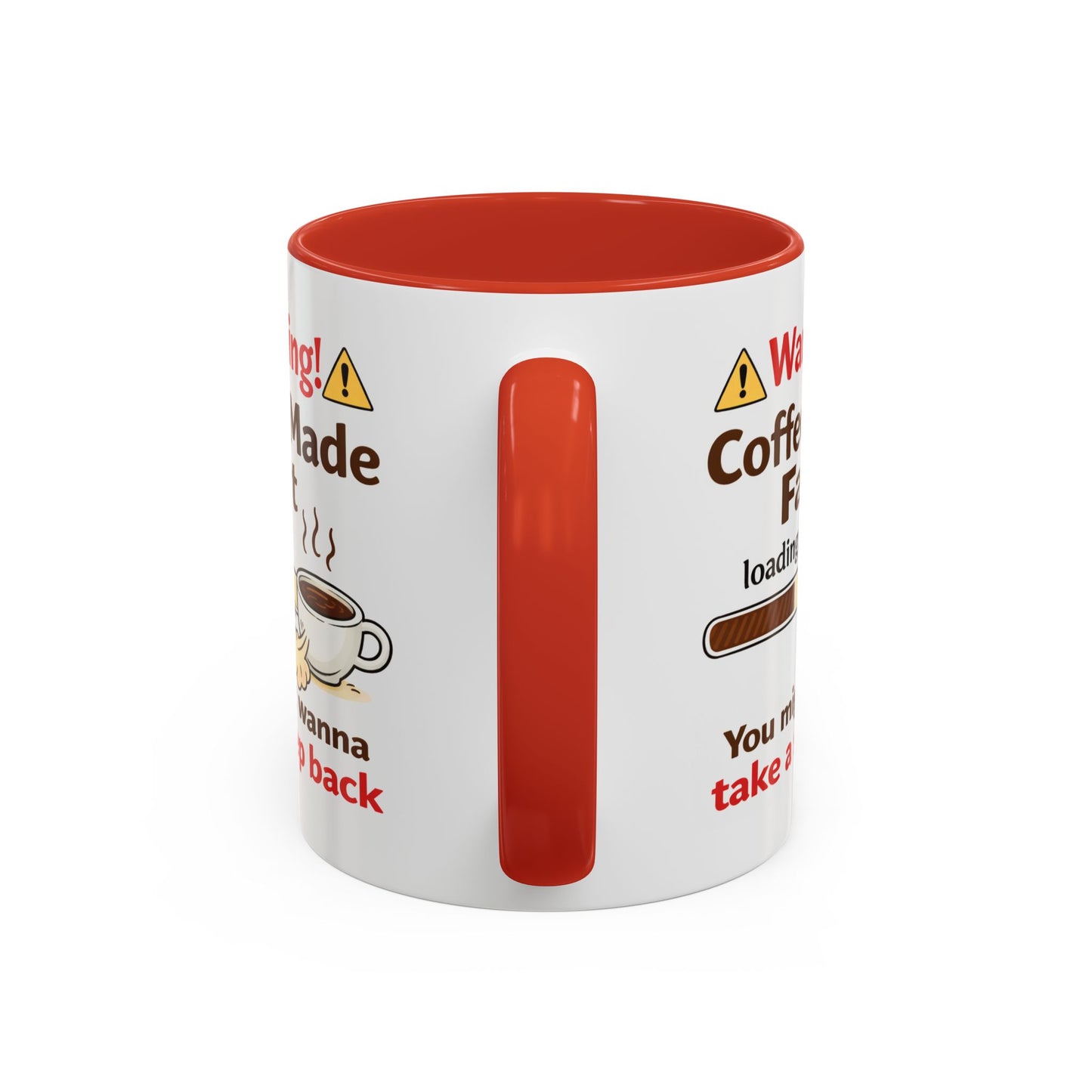 Humor Mug - Warning Coffee Made Fart