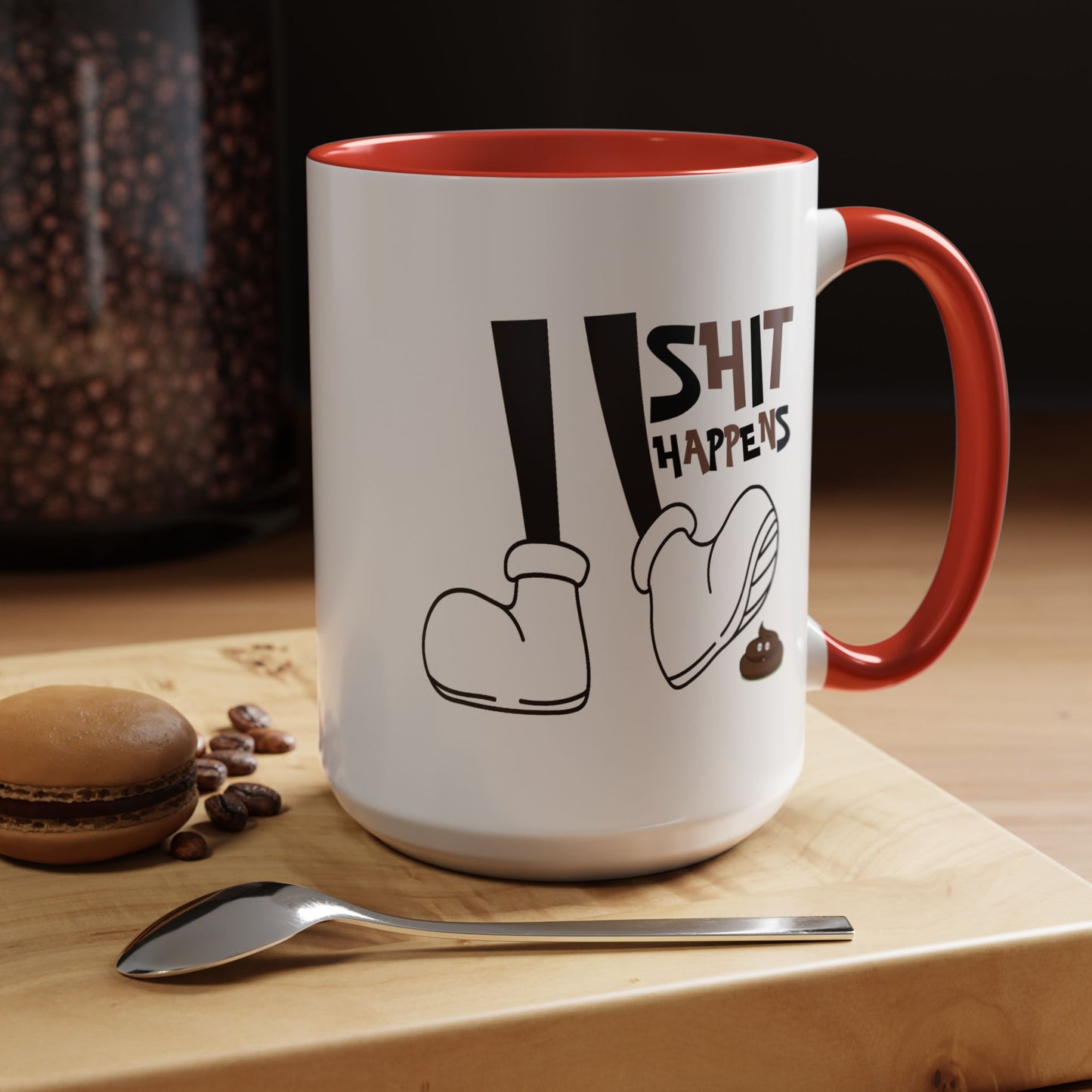 Humor Mug - Shit Happens