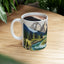 Artistic Mug - Felted Mountains