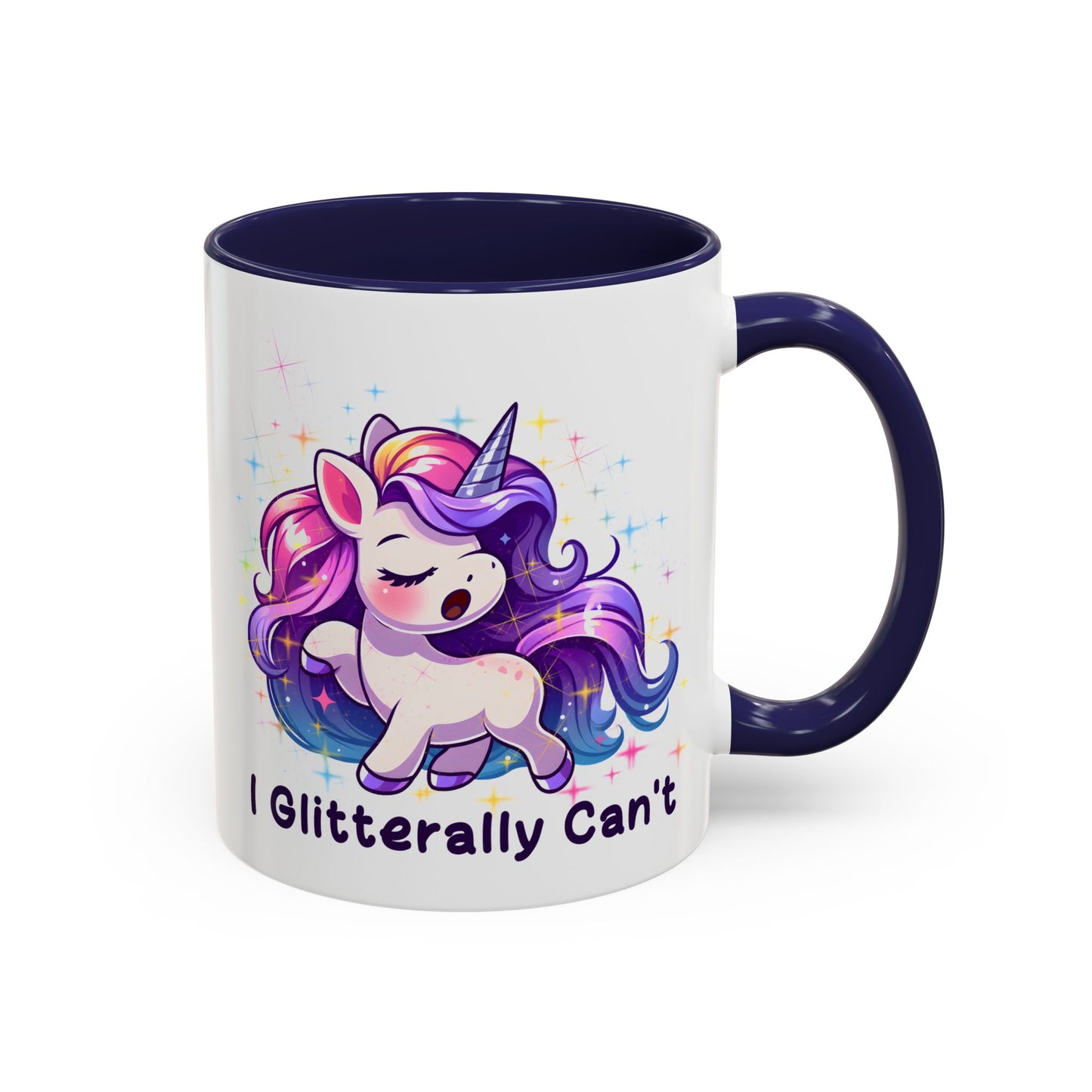 Humor Mug - I Glitterally Can't