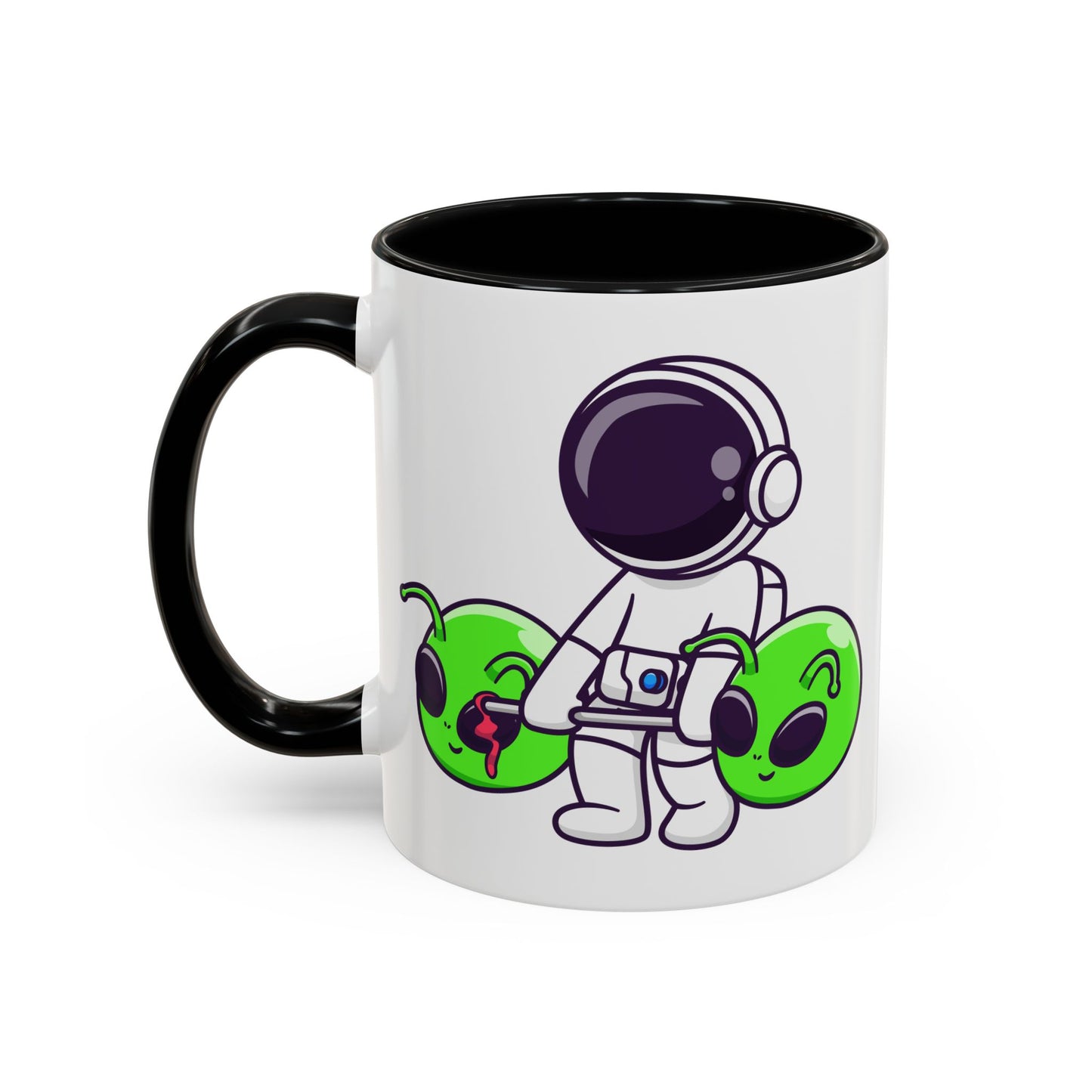 Alien Mug - Astronaut Lifting
