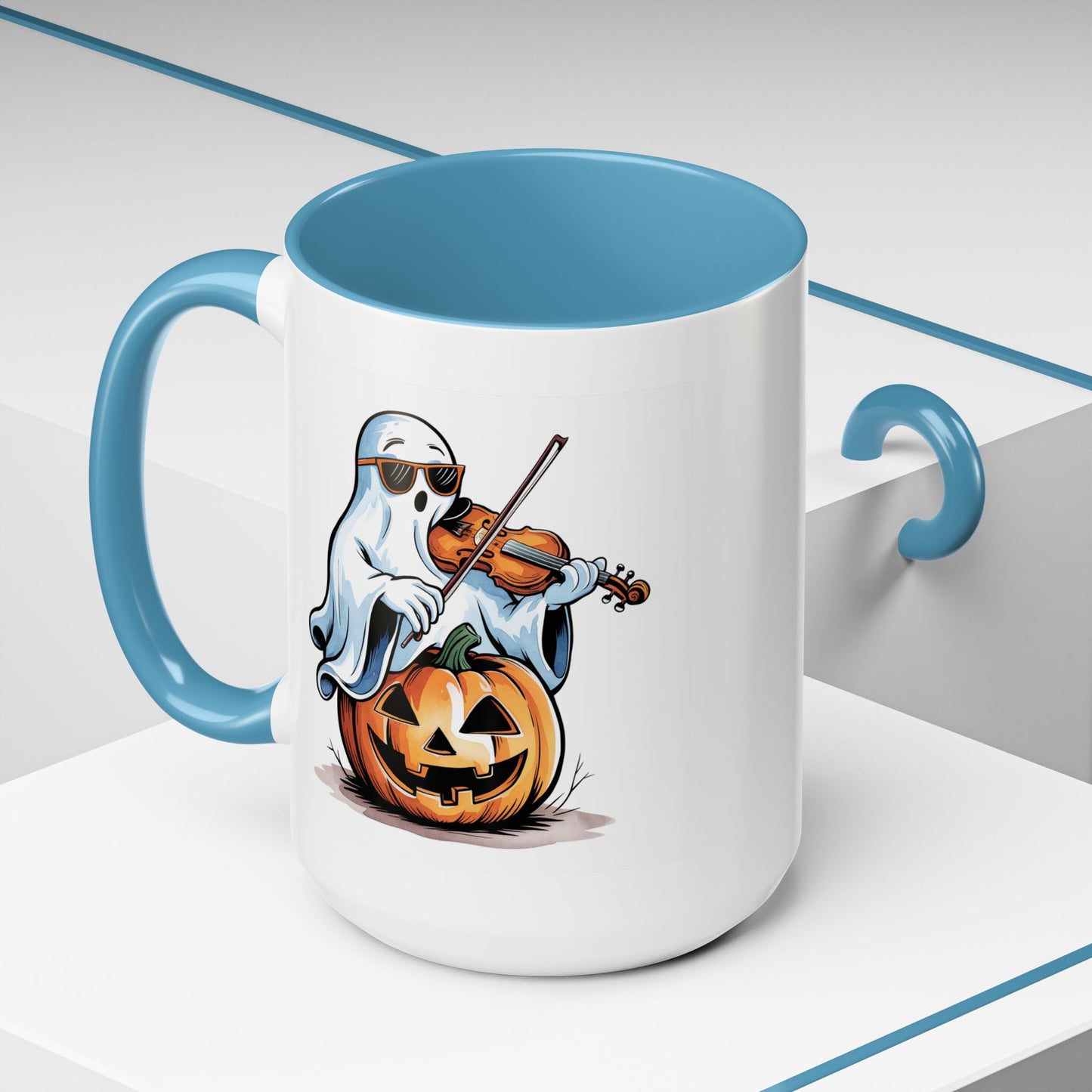 Halloween Mug - Violin Playing Ghost
