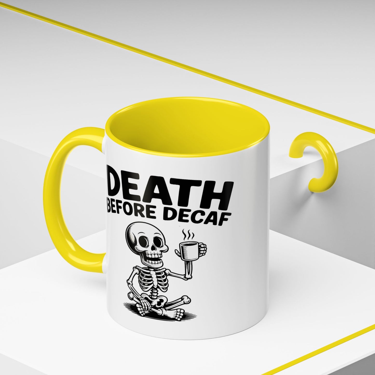 Humor Mug - Death Before Decaf