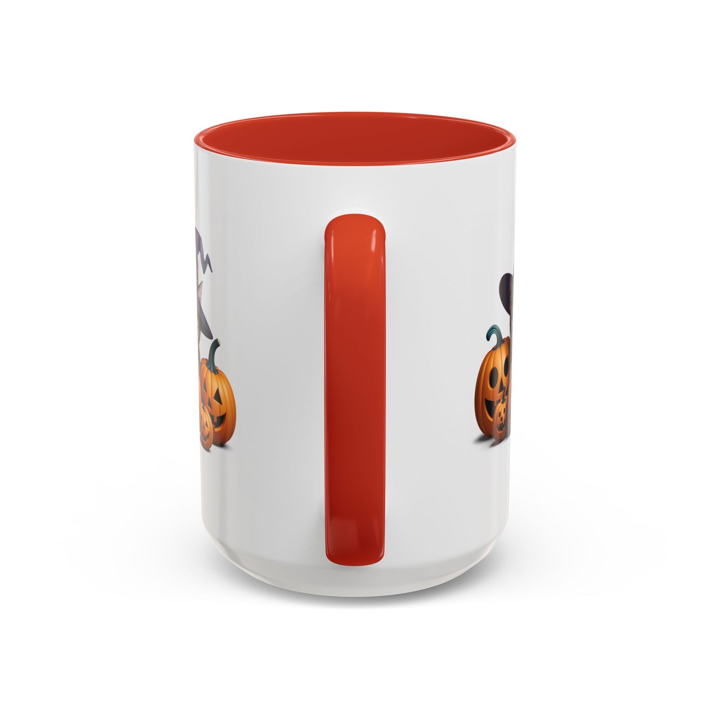 Halloween Mug - Witch Cat Hiding In Pumpkins