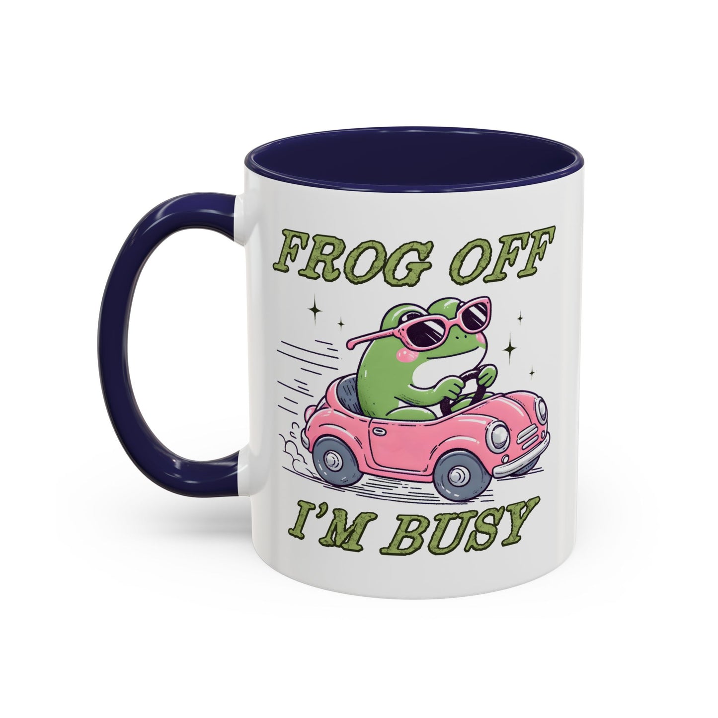 Humor Mug - Frog Off I'm Busy