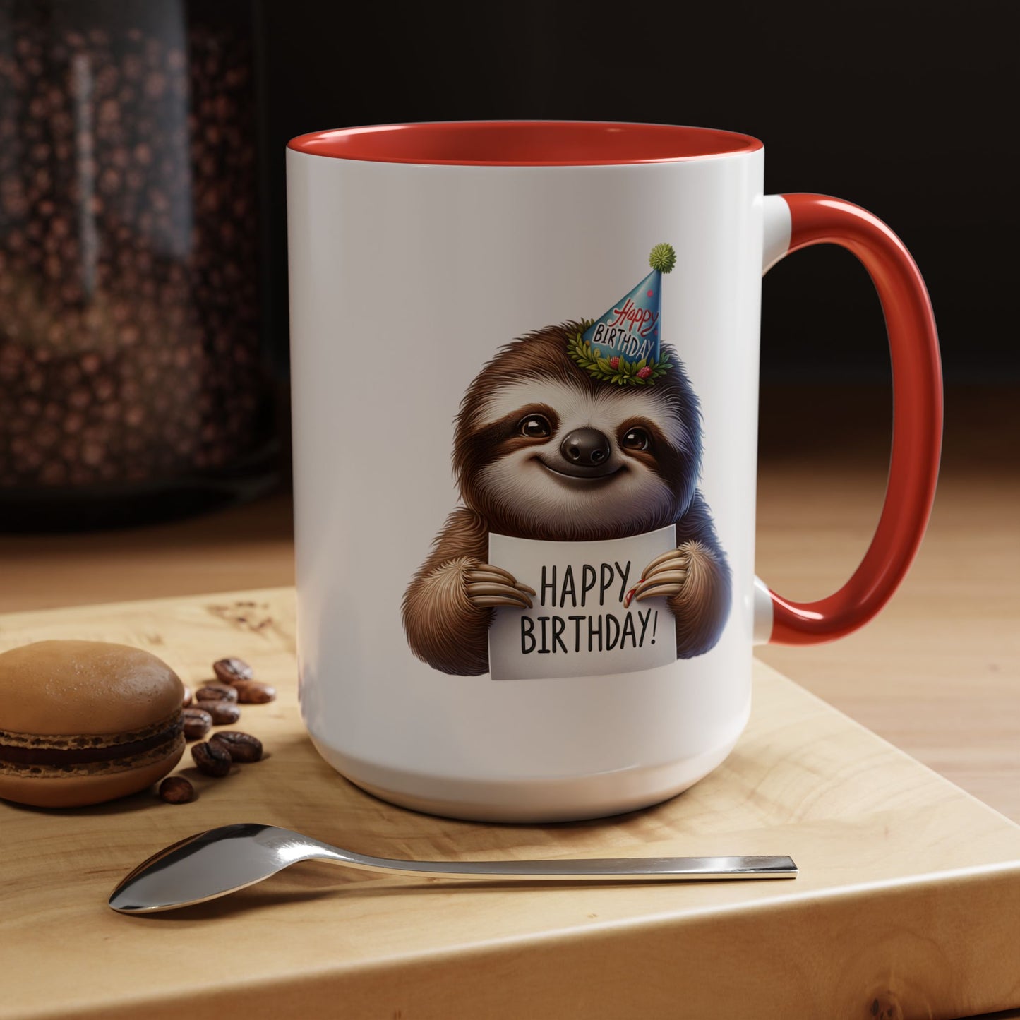 Birthday Mug - Sloth Clipart