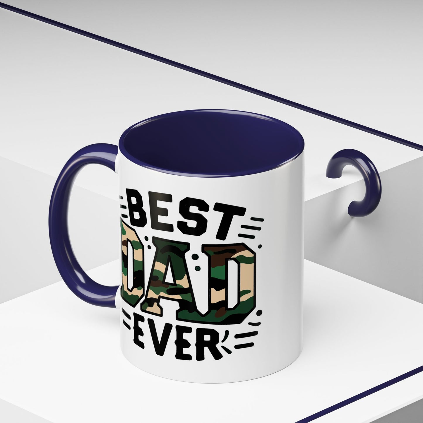 Father's Day Mug - Best Dad Ever Cammo