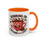 Humor Mug - Running On Caffeine and Chaos