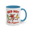 Humor Mug - Red Hot Silly Peppers
