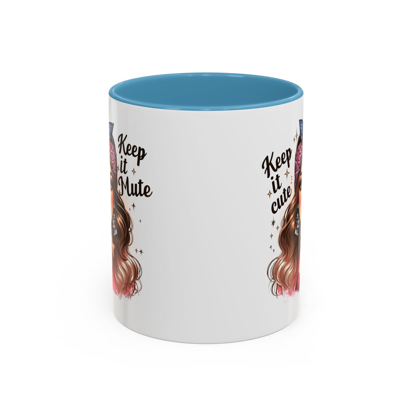 Humor Mug - Keep It Cute Keep It Mute
