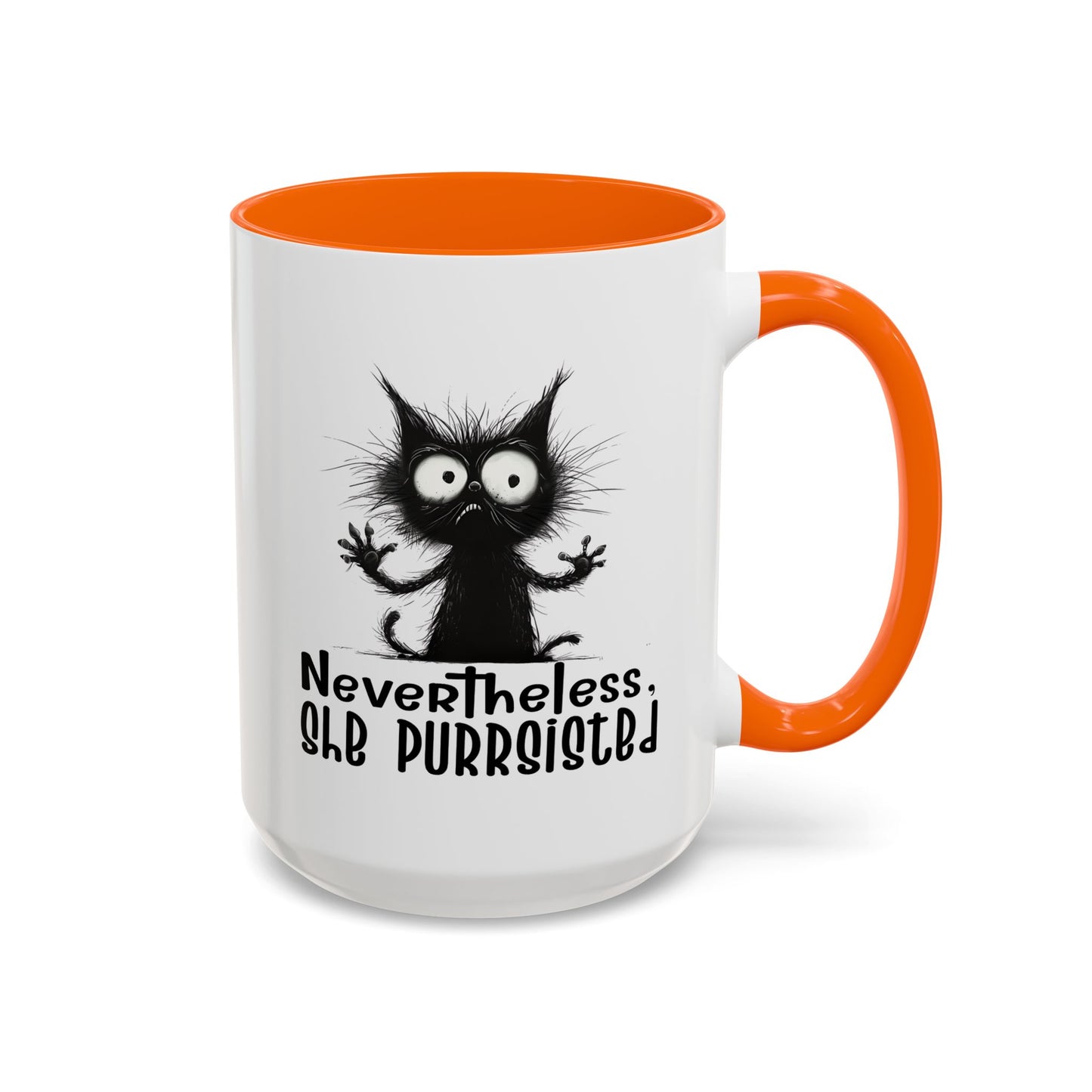 Animal Mug - Nevertheless, She Purrsisted