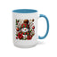 Christmas Mug - Red and Green Snowman