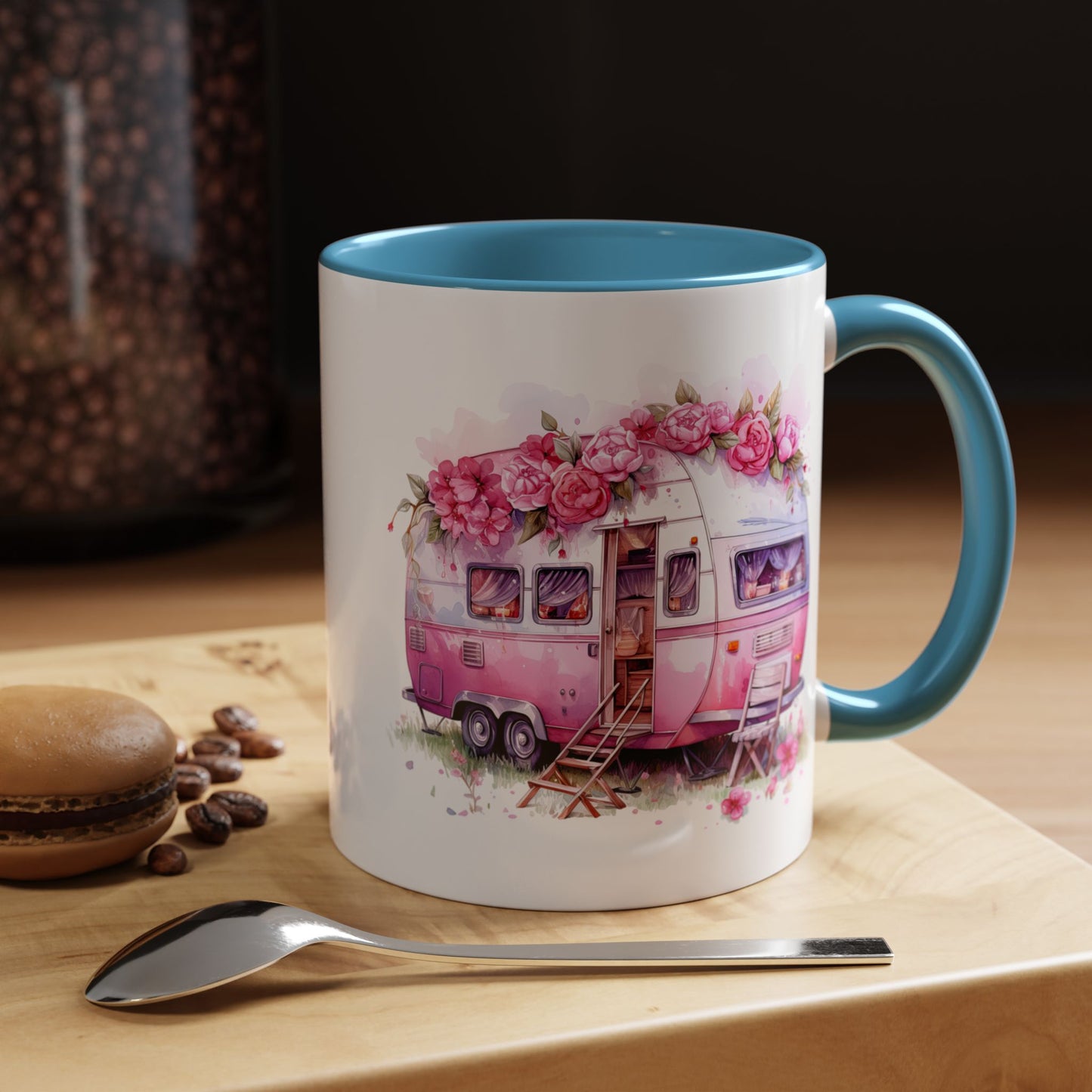 Adventure Mug - Pink Camper
