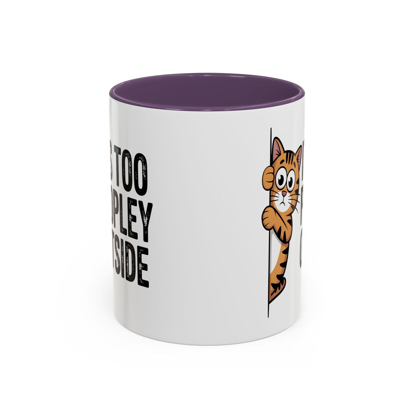 Animal Mug - It's Too Peopley Outside