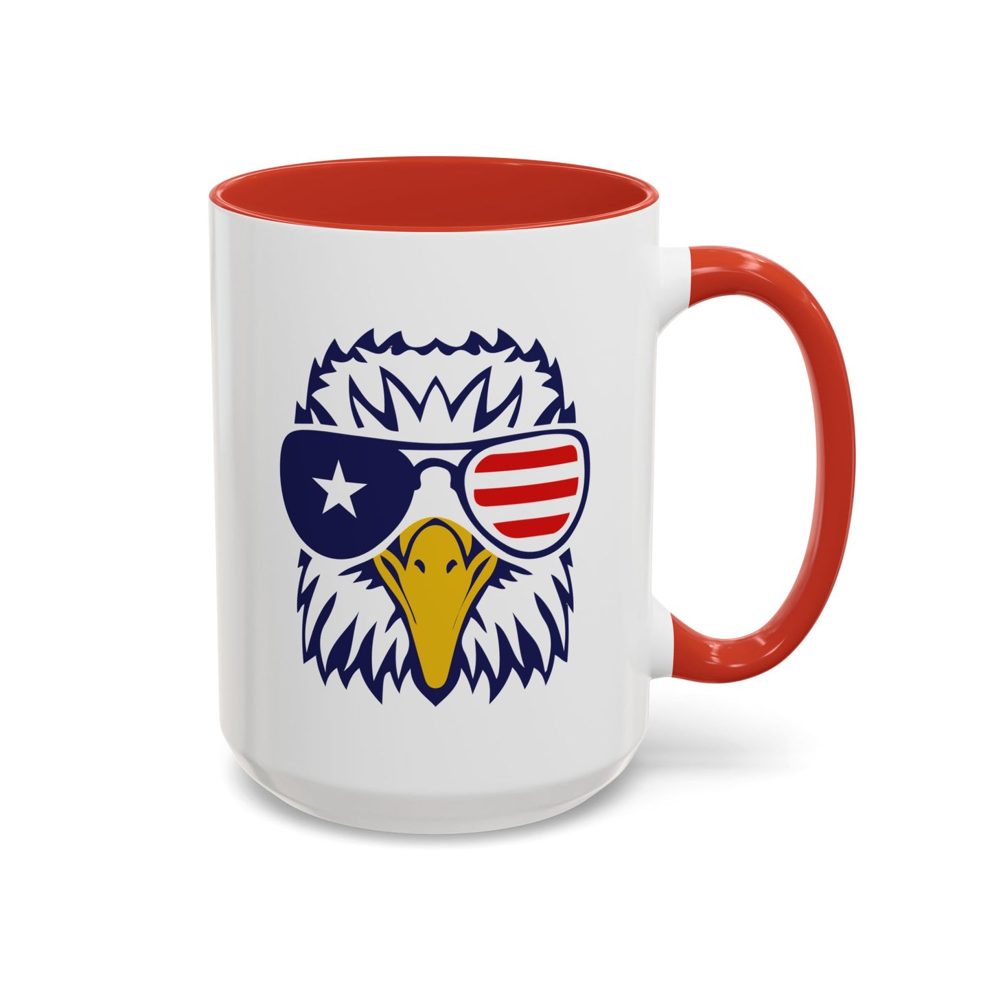 4th of July Mug - Cool American Eagle