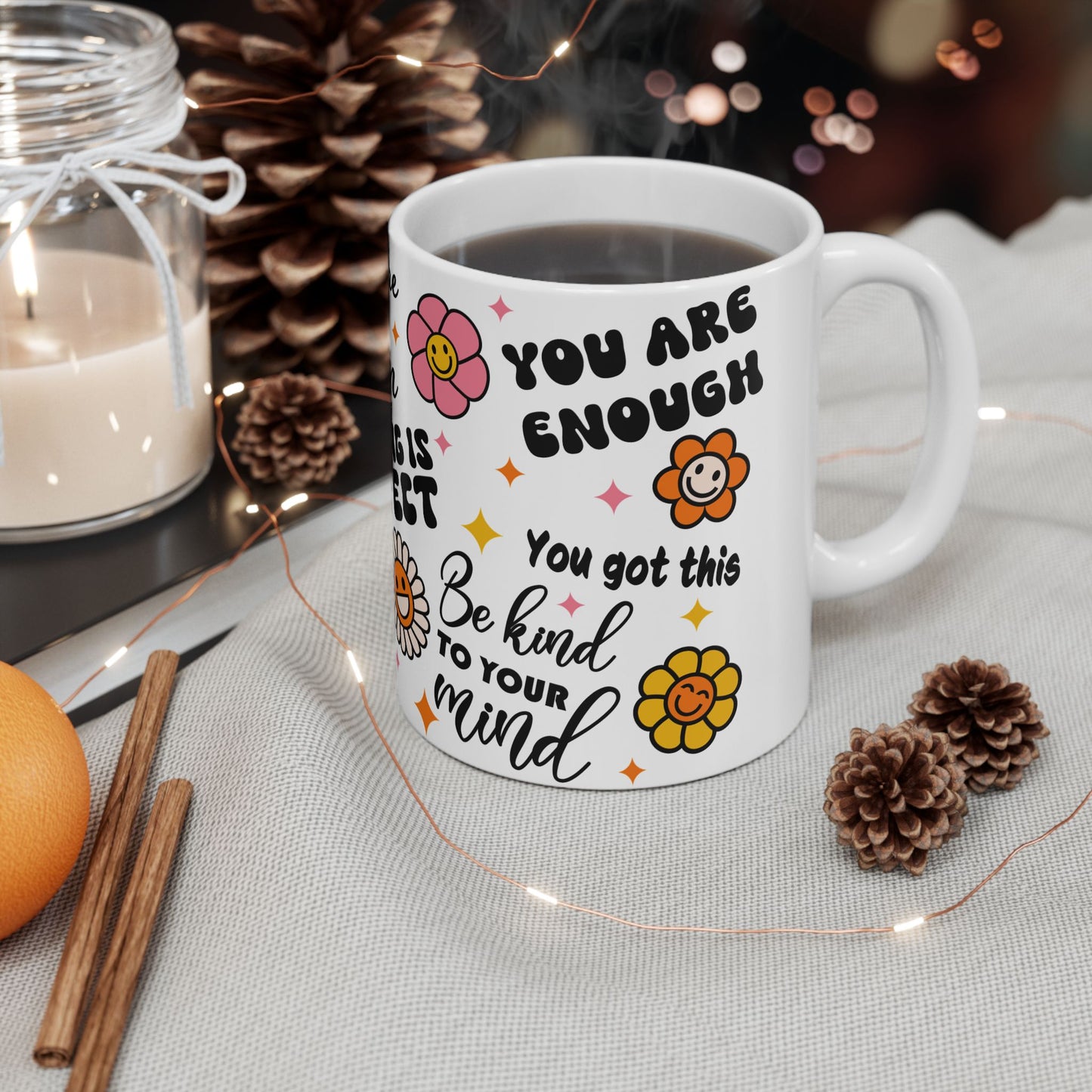 Motivation Mug - I Am Stronger Than I Feel