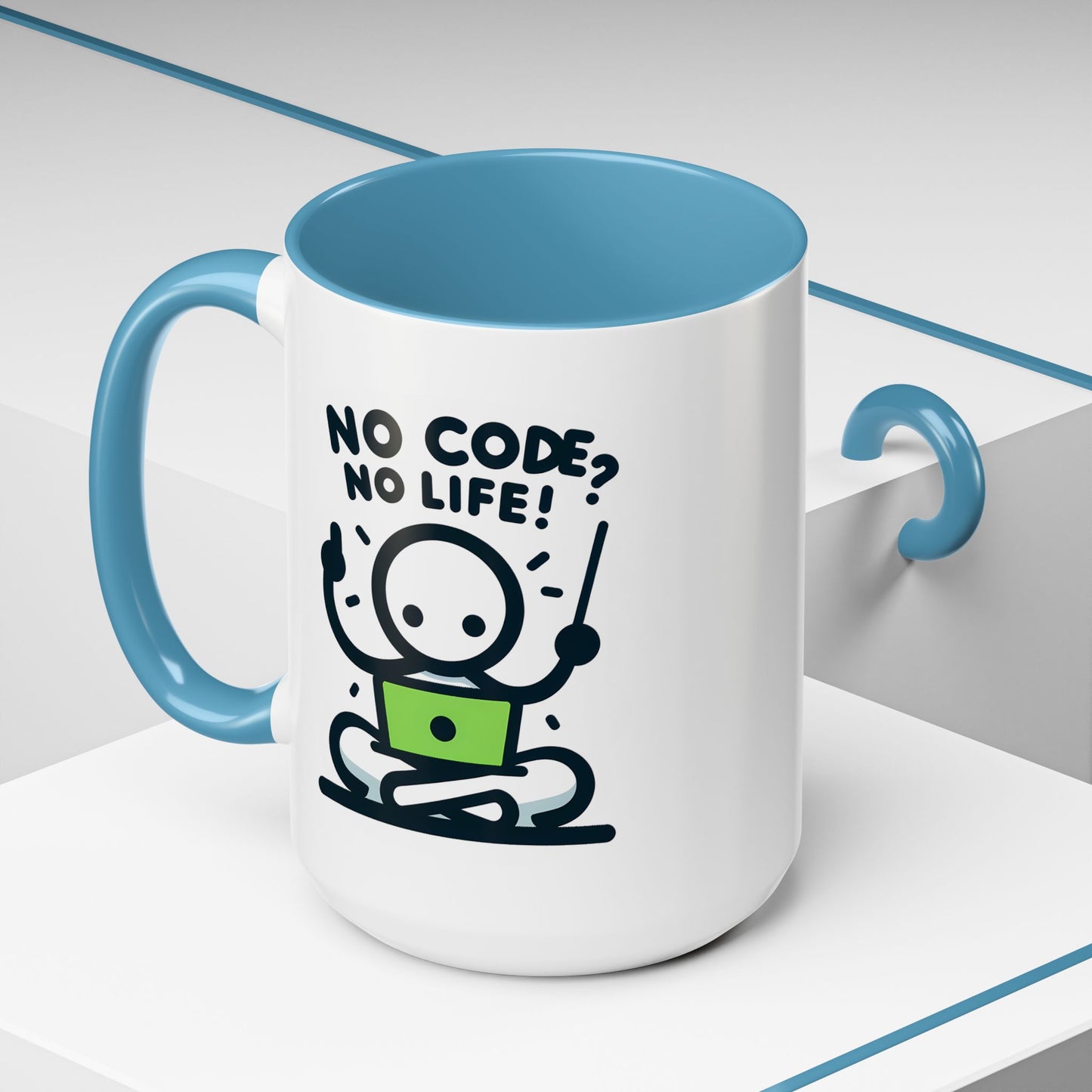 Humor Mug - No Code No Life