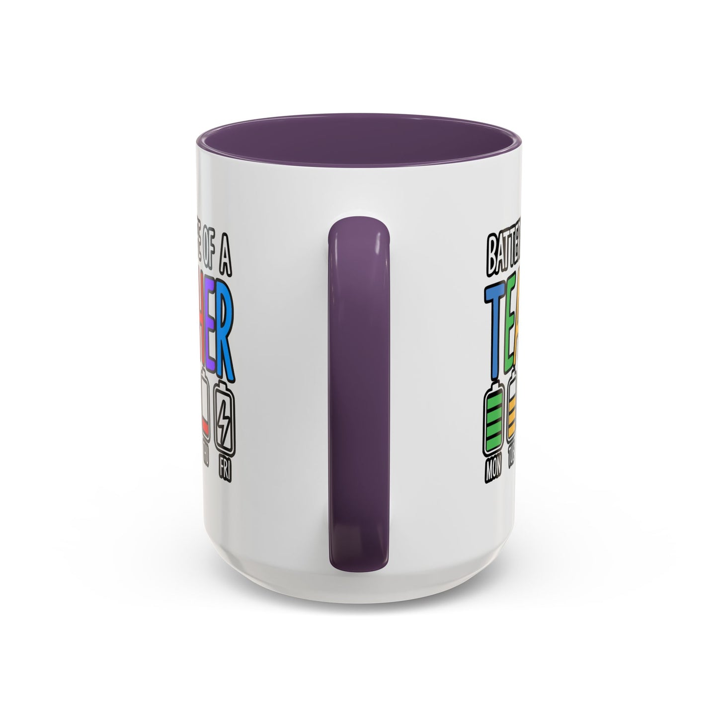 Office Mug - Battery Life of a Teacher