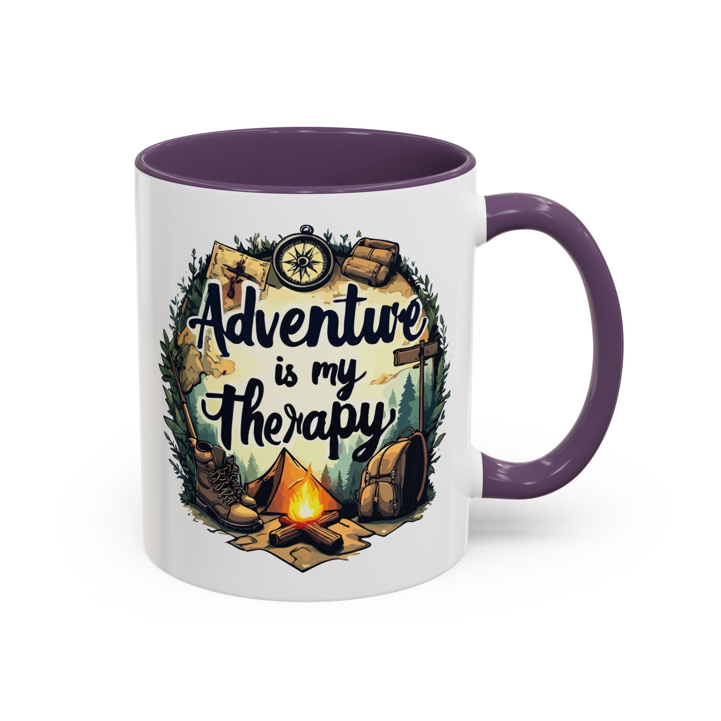 Adventure Mug - Adventure Is My Therapy