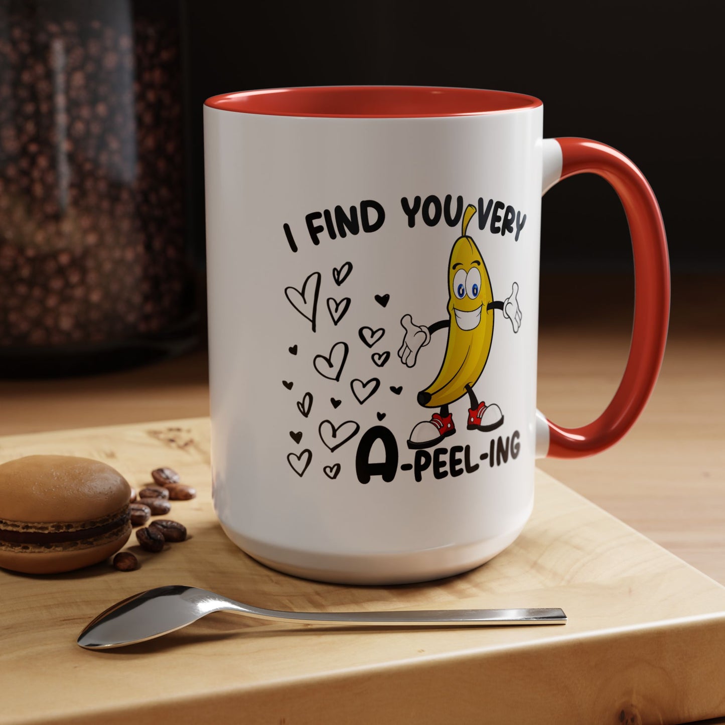 Adult Mug - I Find You Very A-Peel-Ing