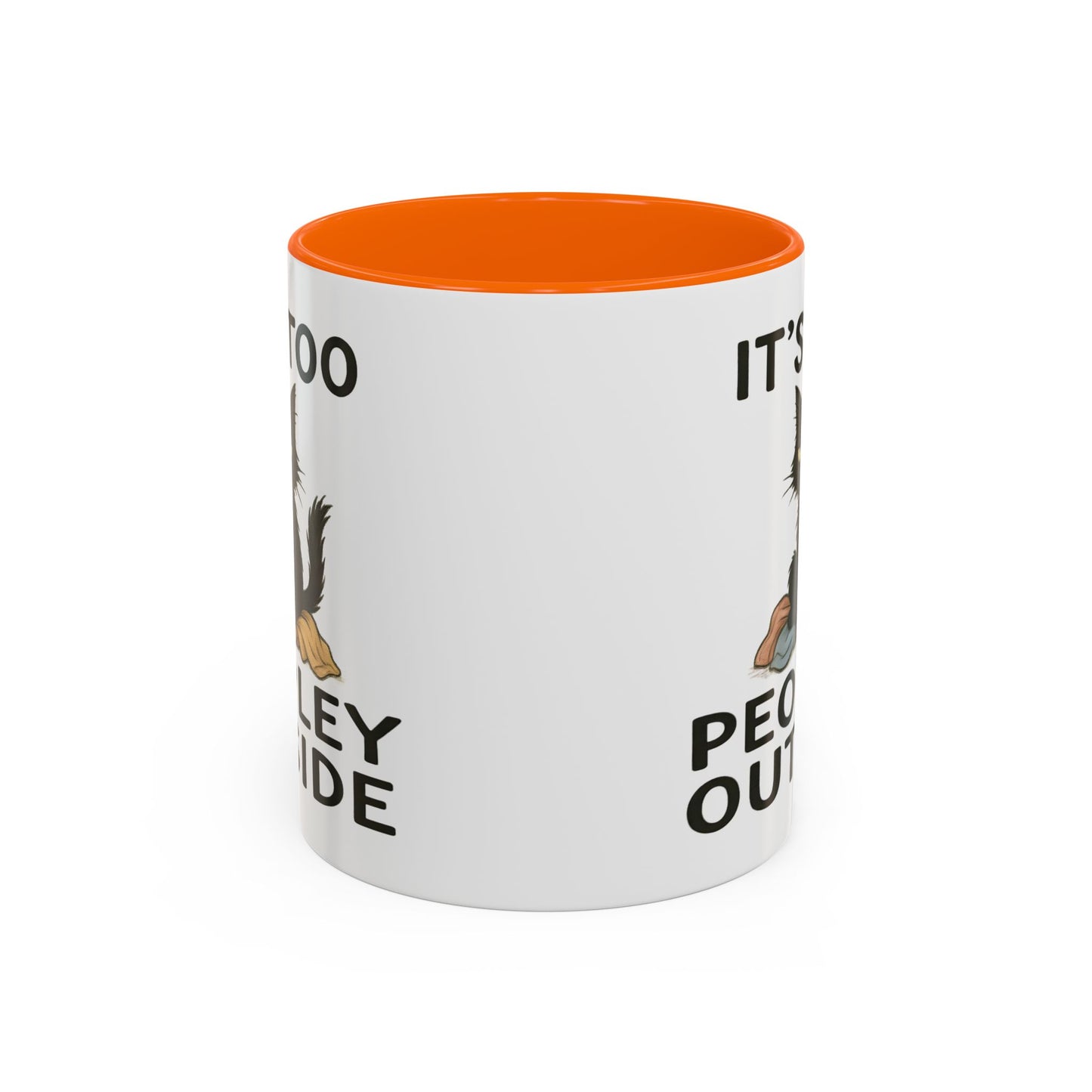 Animal Mug - It's Too Peopley Outside