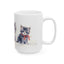 Christmas Mug - Three Kittens Christmas Tree