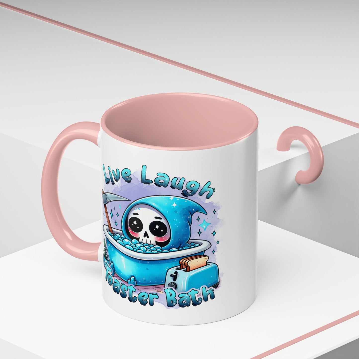 Adult Mug - Live Laugh Toaster Bath