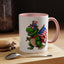 4th of July Mug - T Rex Dinosaur USA Flag