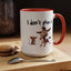 Humor Mug - I Don't Give a Rats Ass