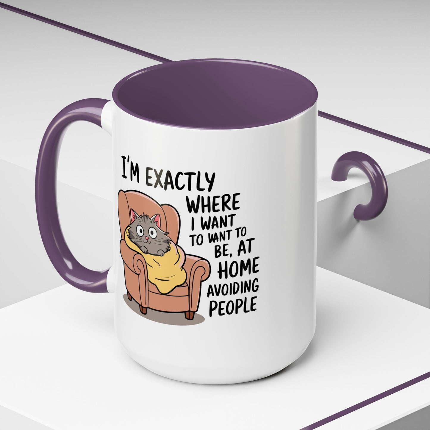Animal Mug - I'm Exactly Where I Want To Be