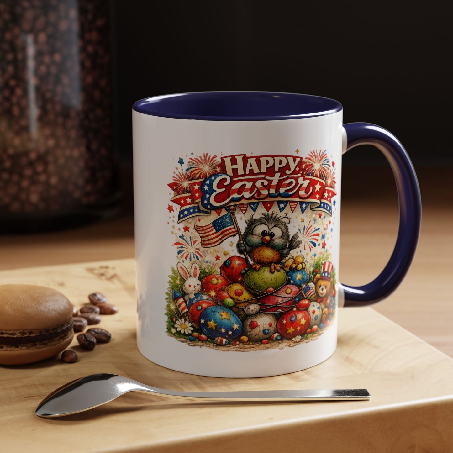 Easter Mug - Patriotic Happy Easter