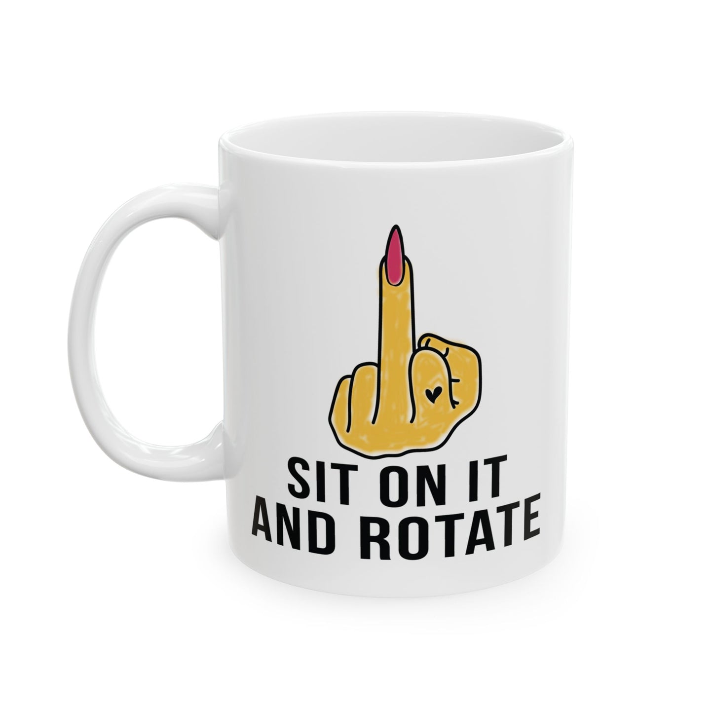 Adult Mug - Sit On It And Rotate