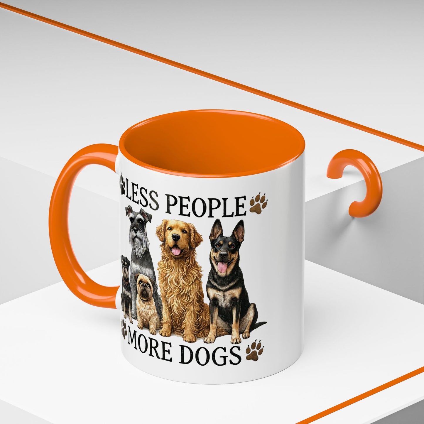 Animal Mug - Less People More Dogs