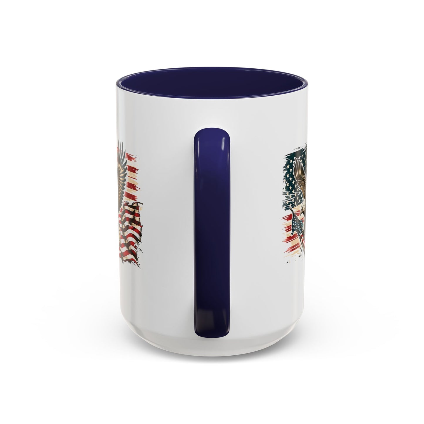 4th of July Mug - American Bald Eagle Flag 9