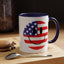 4th of July Mug - America Smiley Face