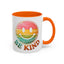 Motivation Mug - Retro Smiley Face Be Kind