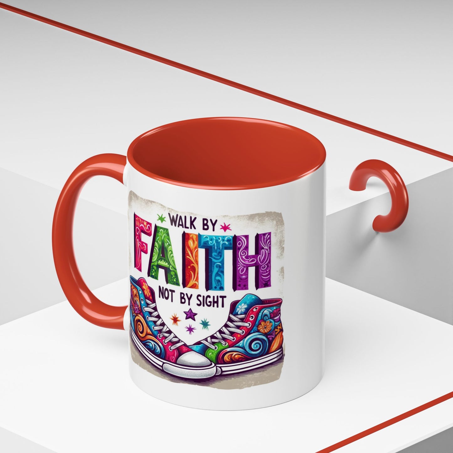Religious Mug - Walk By Faith