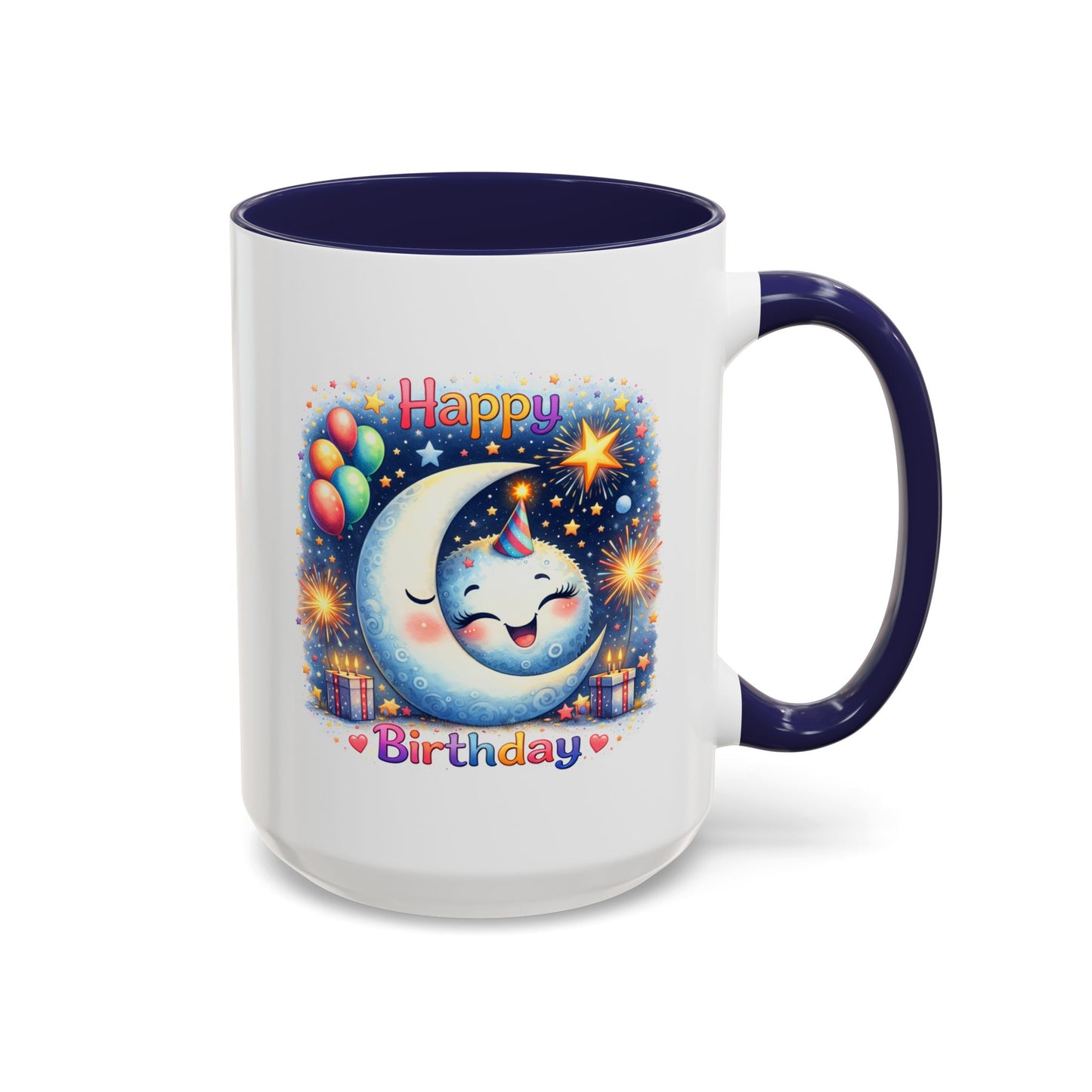 Birthday Mug - Moon and Stars