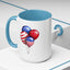 4th of July Mug - American Balloons