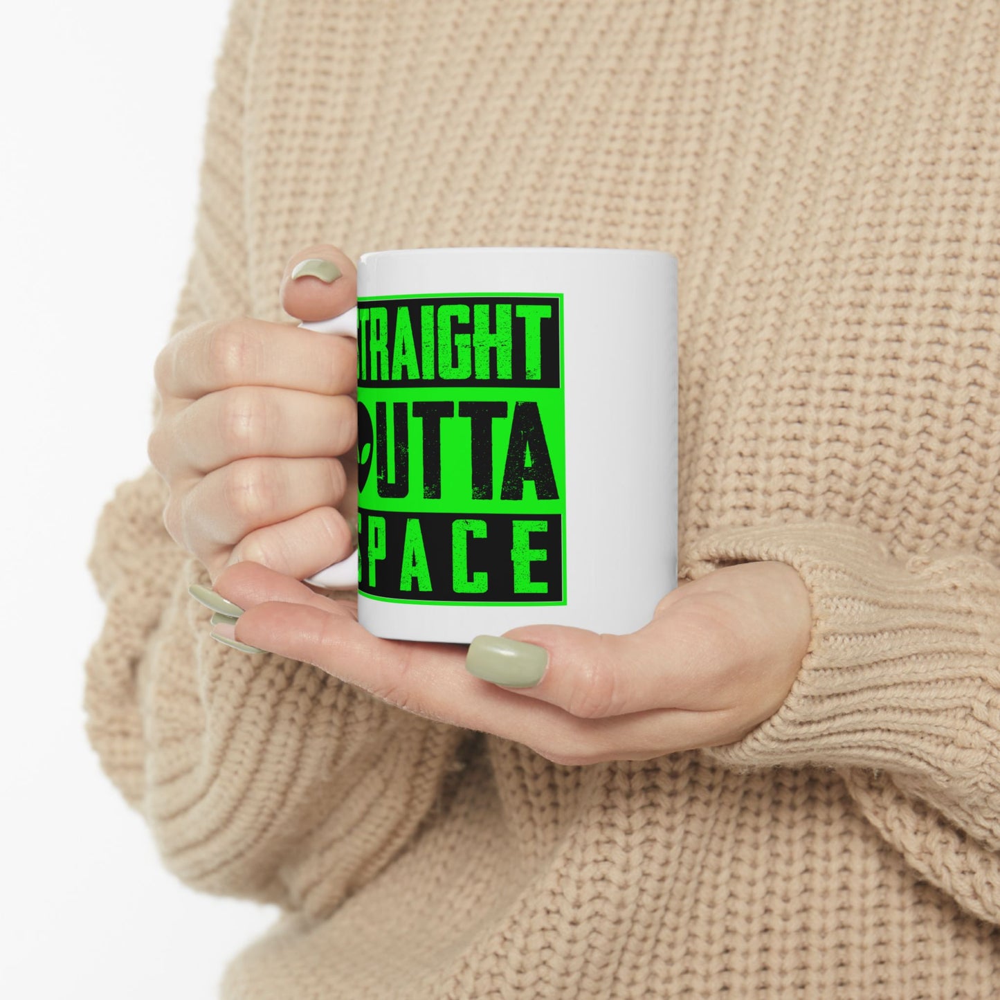 Alien Mug - Straight Outta Space