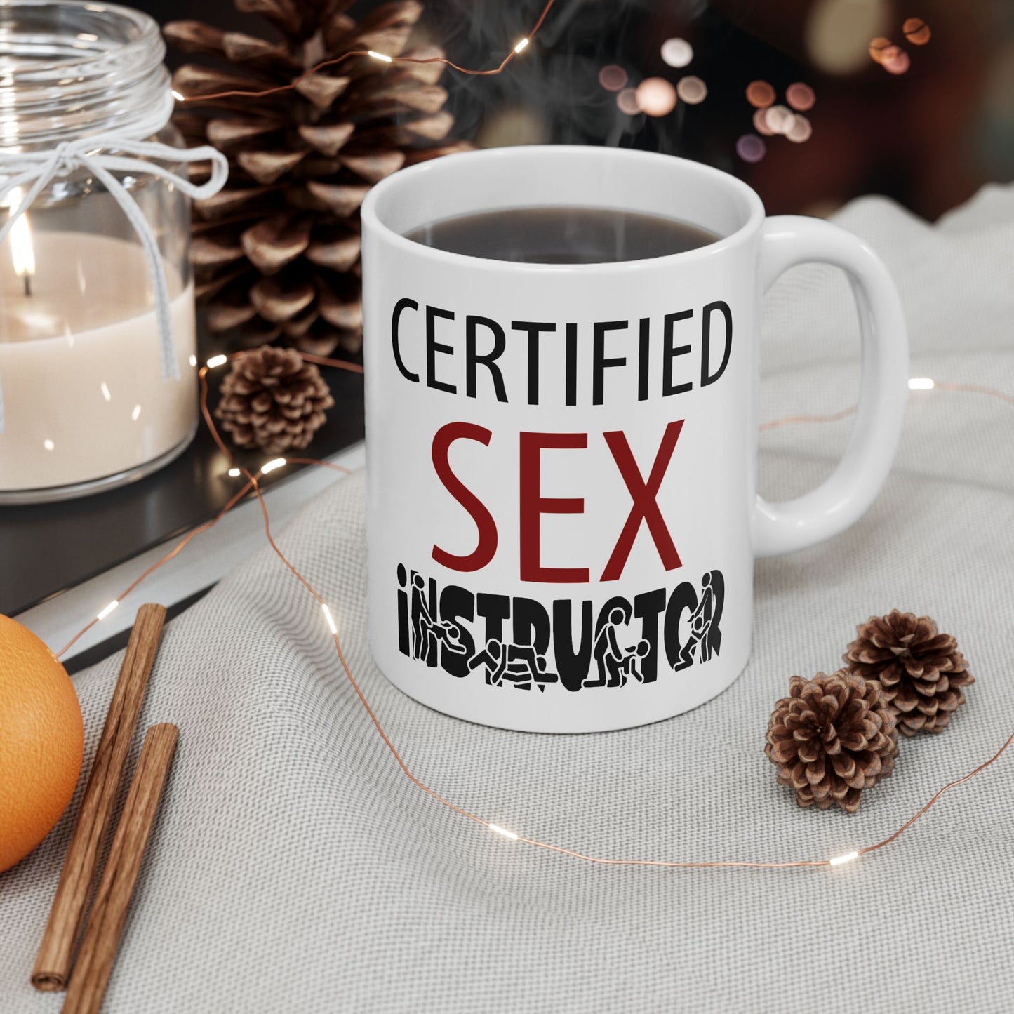 Adult Mug - Certified Sex Instructor