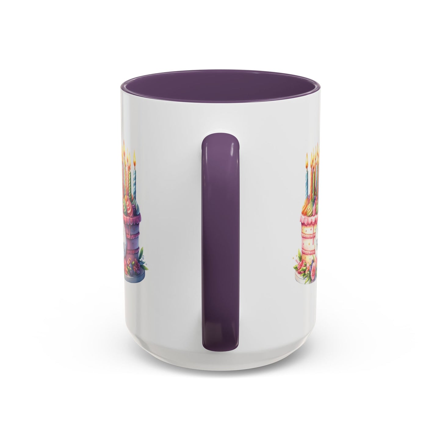 Birthday Mug - Happy Birthday Large Cake With...