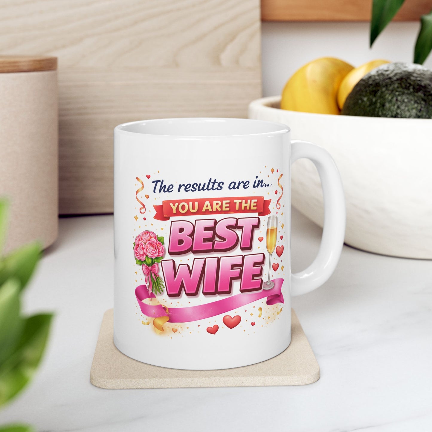 Anniversary Mug - The Results Are In You Are The Best Wife