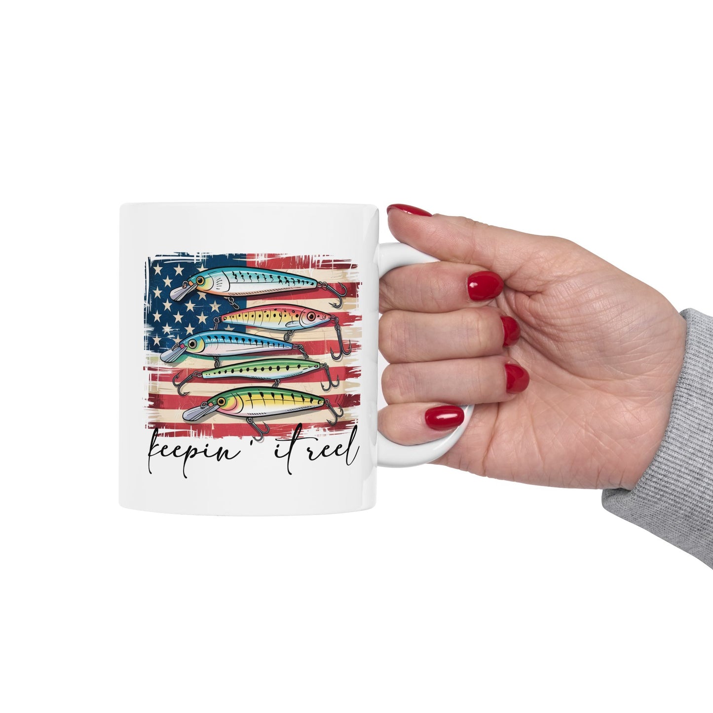 4th of July Mug - Keepin' It Reel