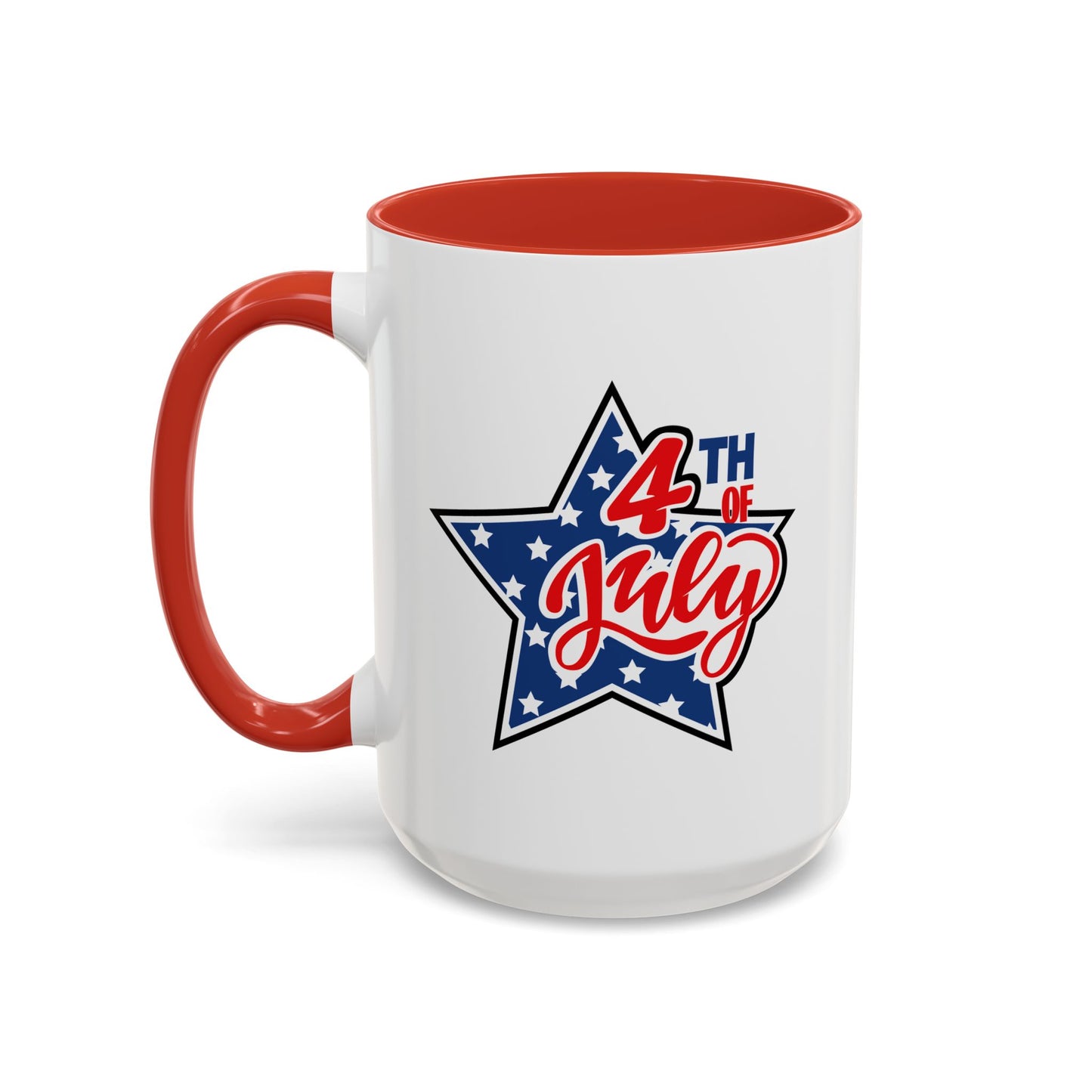 4th of July Mug - 4th of July Star Flag