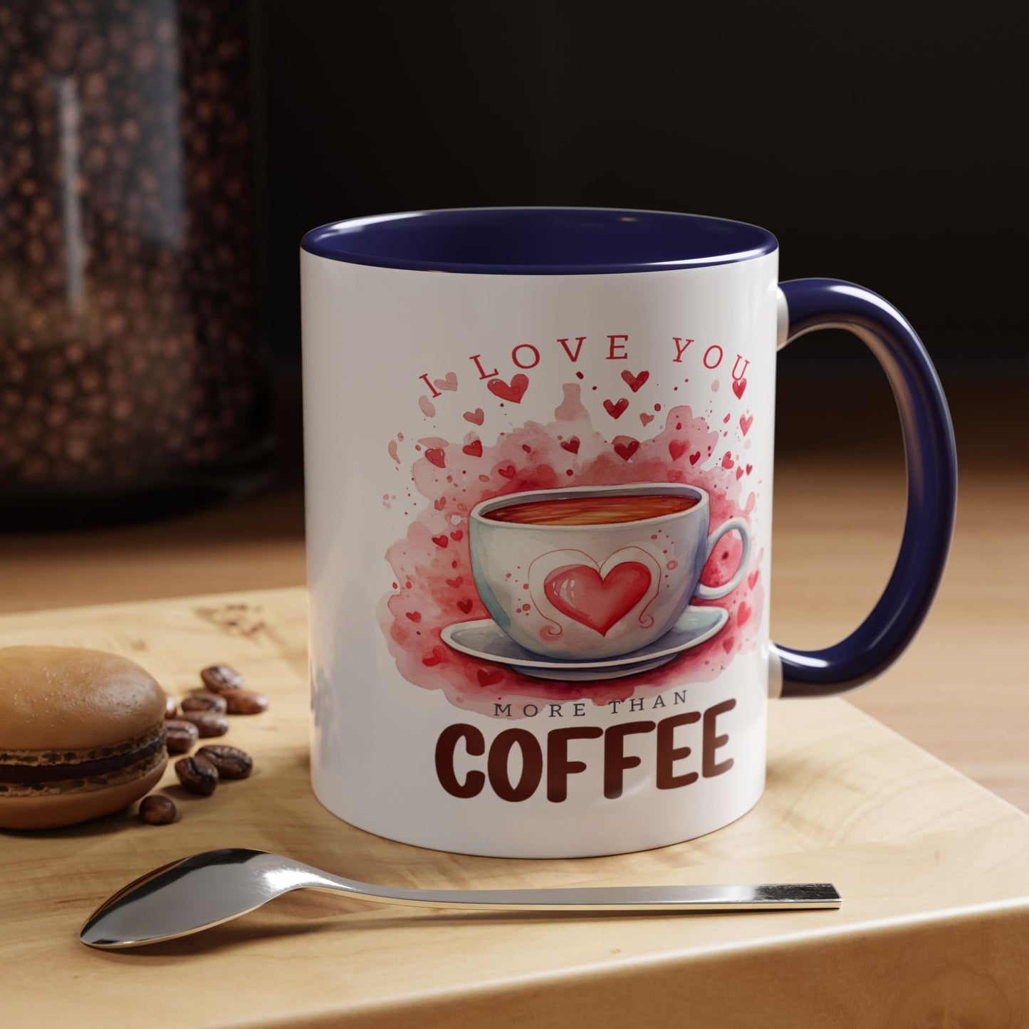 Anniversary Mug - I Love You More Than Coffee